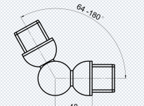 Przegub poręczy - 2